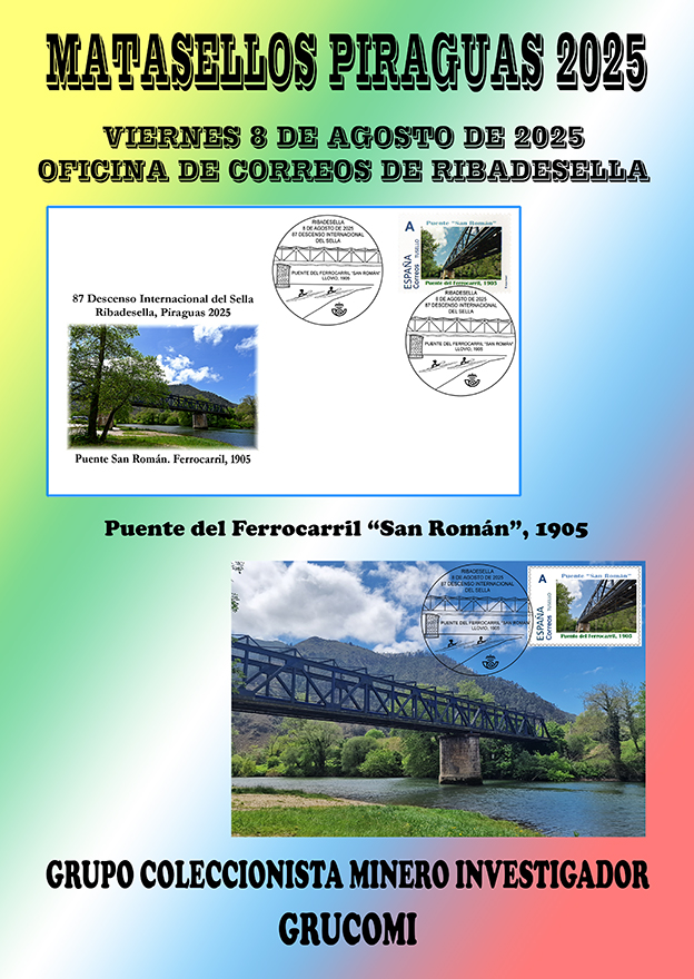 Cartel del matasellos de las Piraguas, Ribadesella 2025