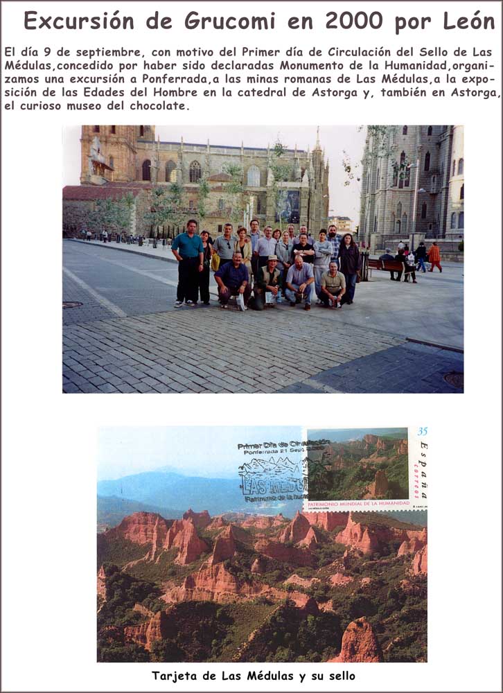 Excursi�n de Grucomi a las m�dulas